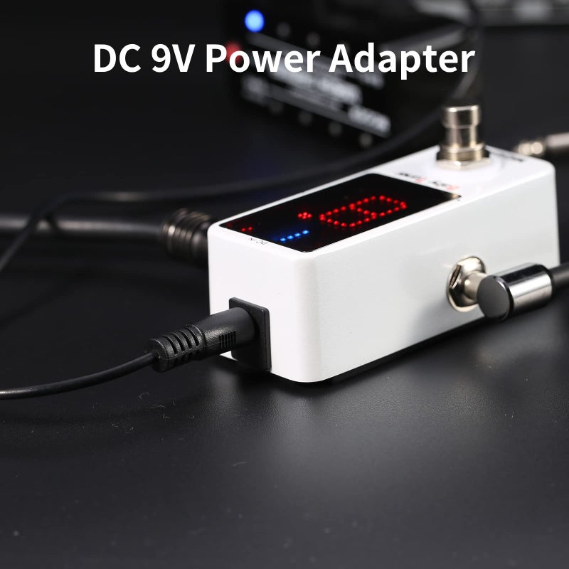 MOOER Tuner Pedal, Baby Tuner Guitar Pedal Mute Function Micro Tuner Tuning Pedal for Electric Instruments Electro-Acoustic Instruments - Image 5